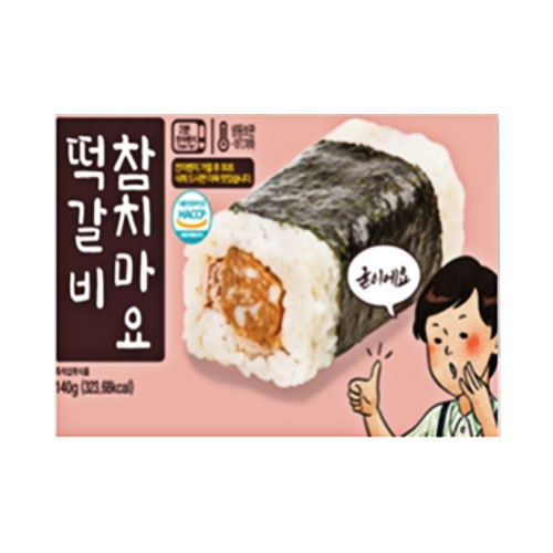 (냉동)떡갈비참치마요 사각김밥