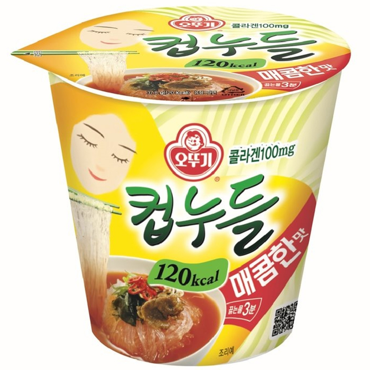 (컵)컵누들 매콤한맛(37.8g*15개입)오뚜기